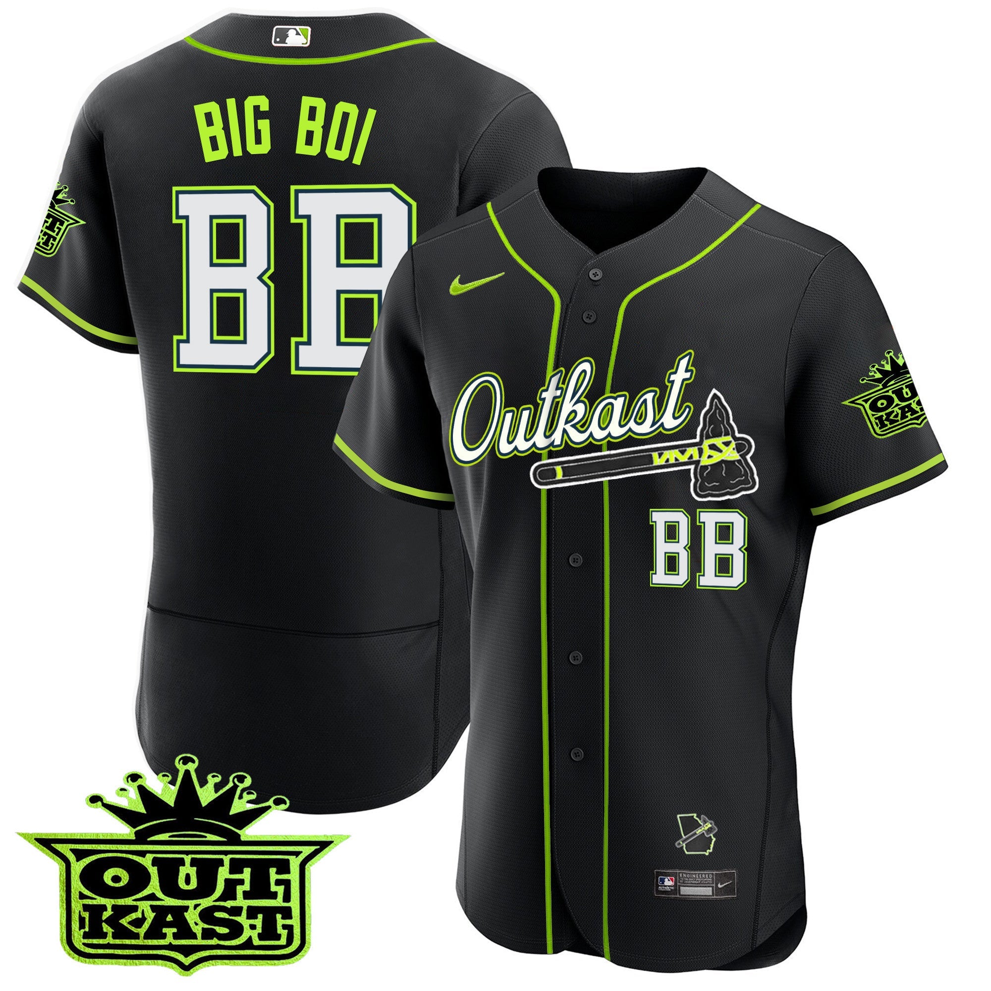 Men’s Atlanta Outkast Flex Base Jersey