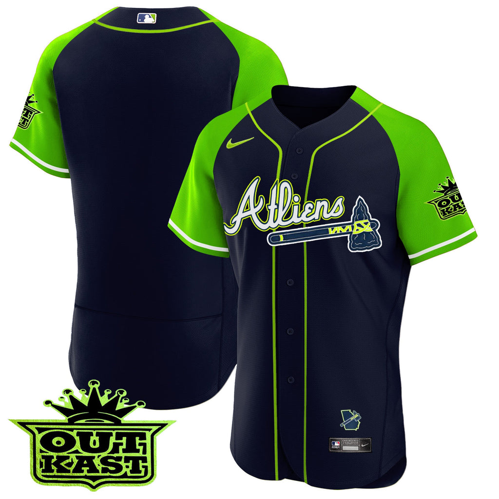 Men’s Atlanta Atliens Alternate Flex Base Jersey
