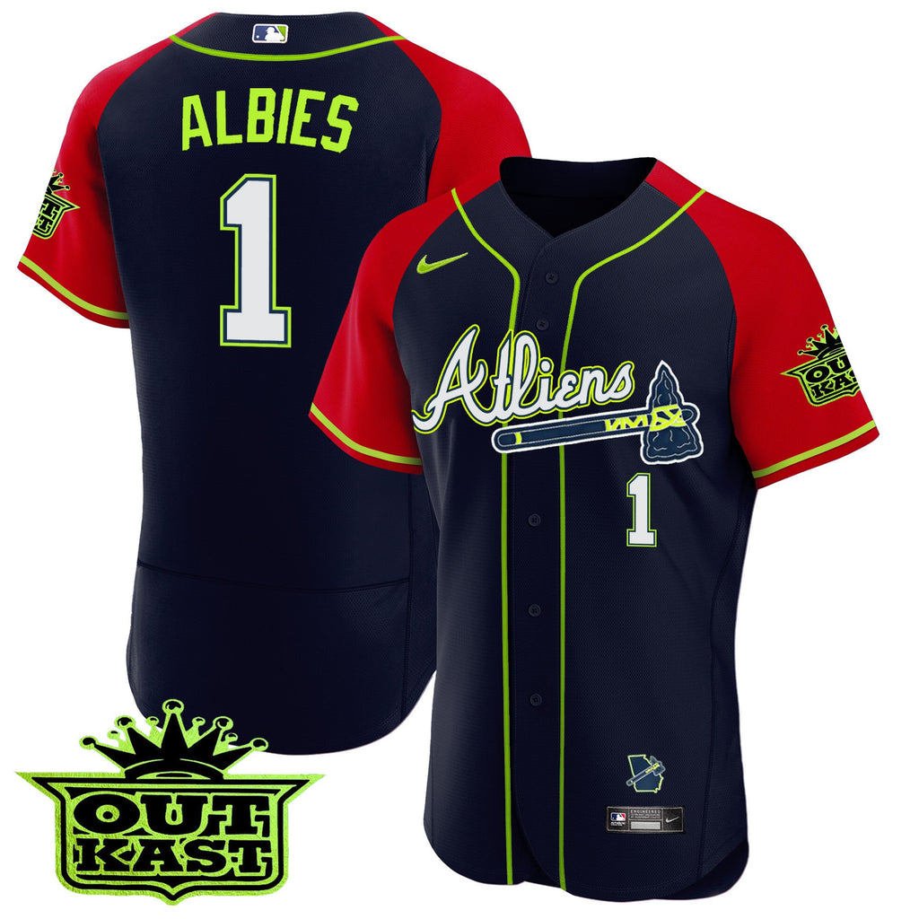Men’s Atlanta Atliens Alternate Flex Base Jersey