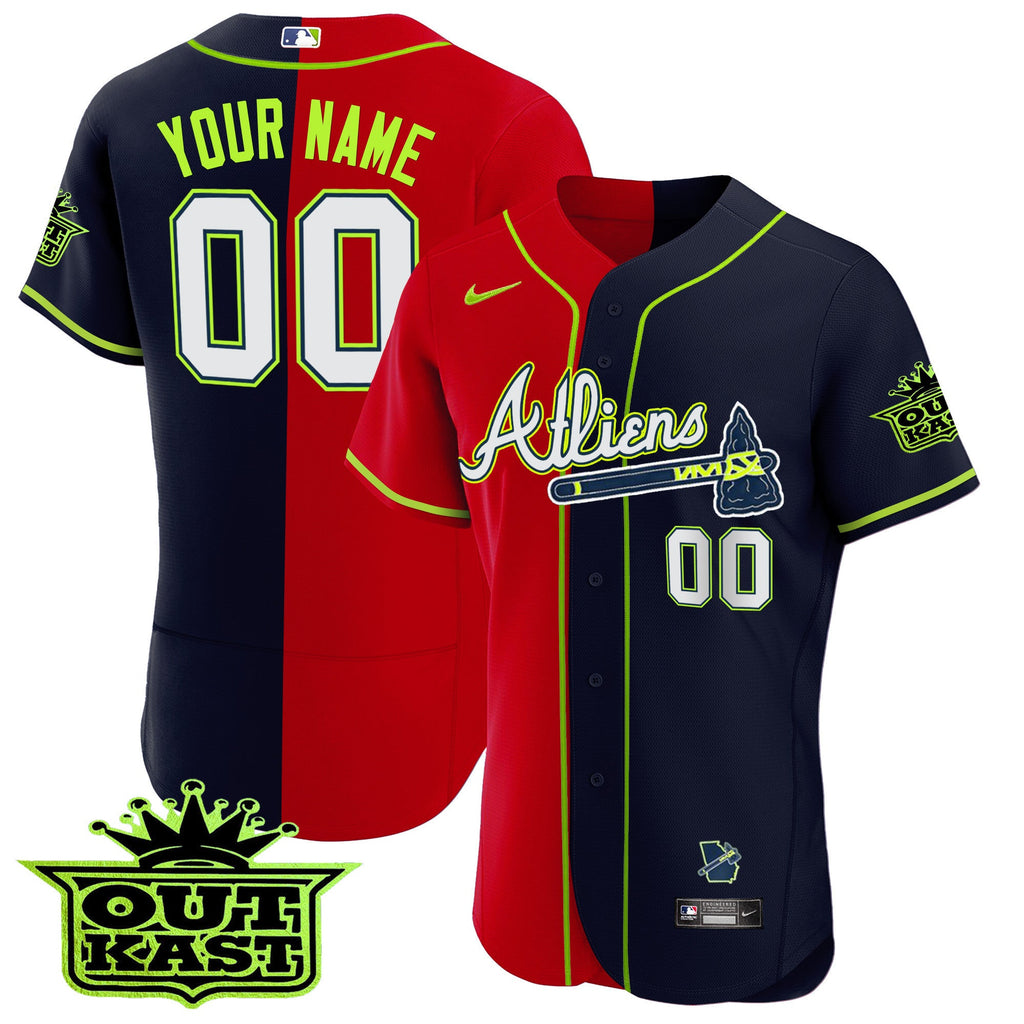 Atlanta Atliens Alternate Flex Base Custom Jersey