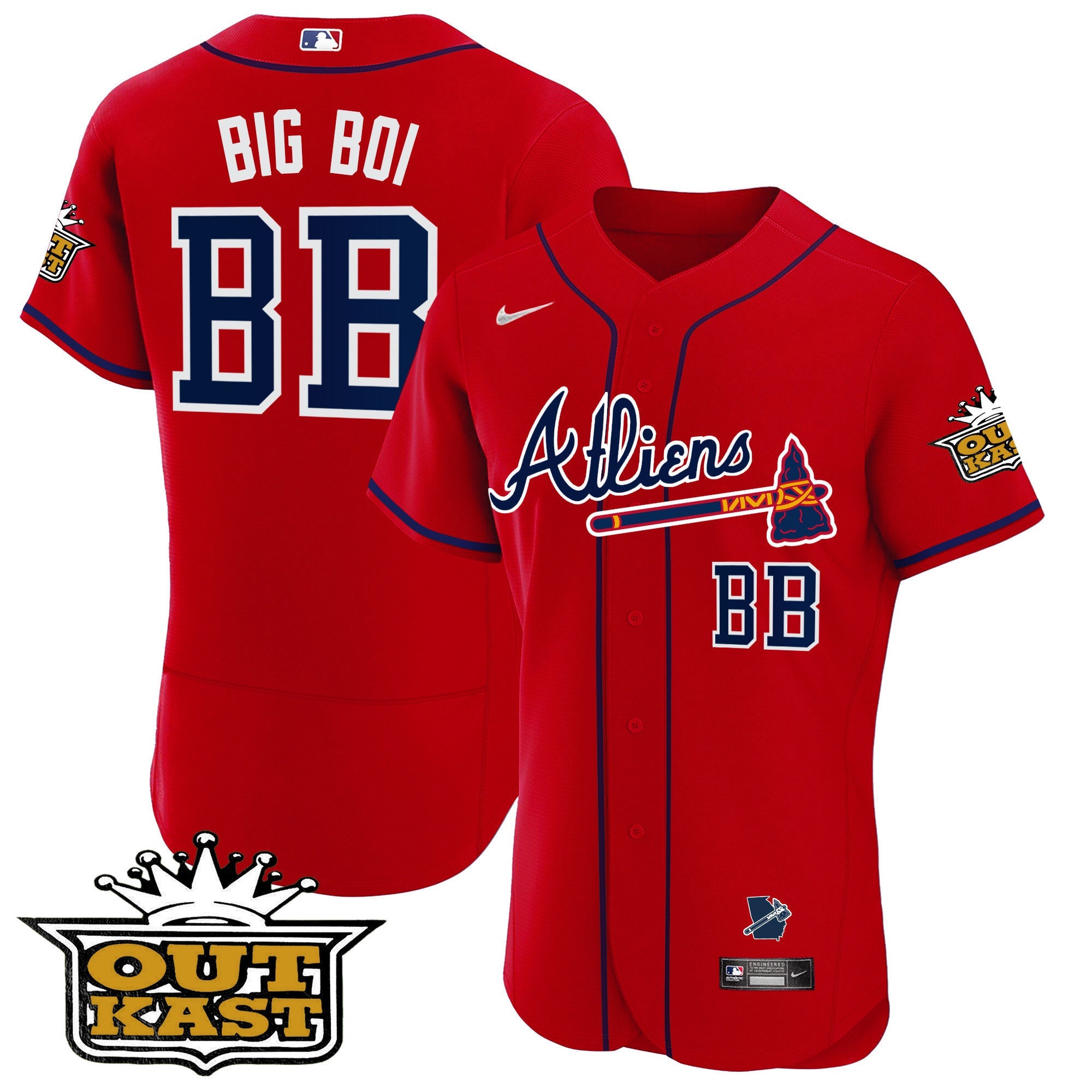 Men’s Atlanta Atliens Flex Base Jersey V2