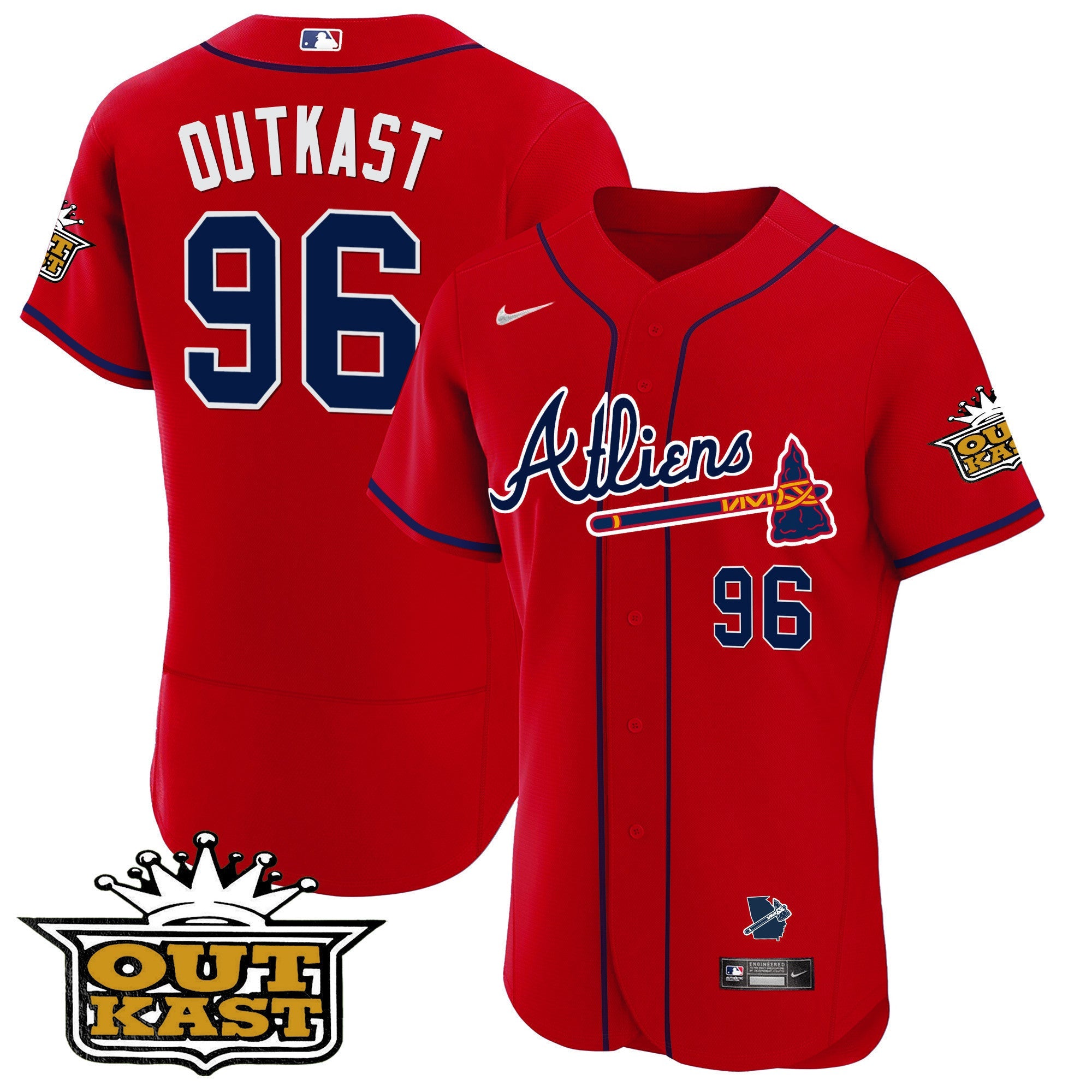 Men’s Atlanta Atliens Flex Base Jersey V2