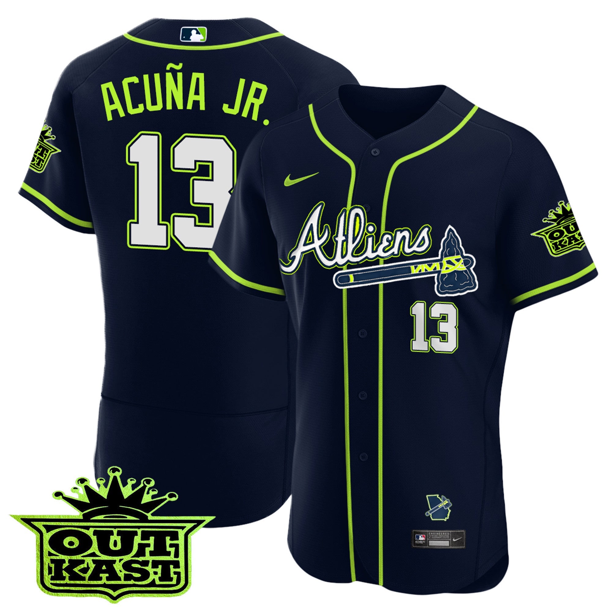Men’s Atlanta Atliens Flex Base Jersey V2