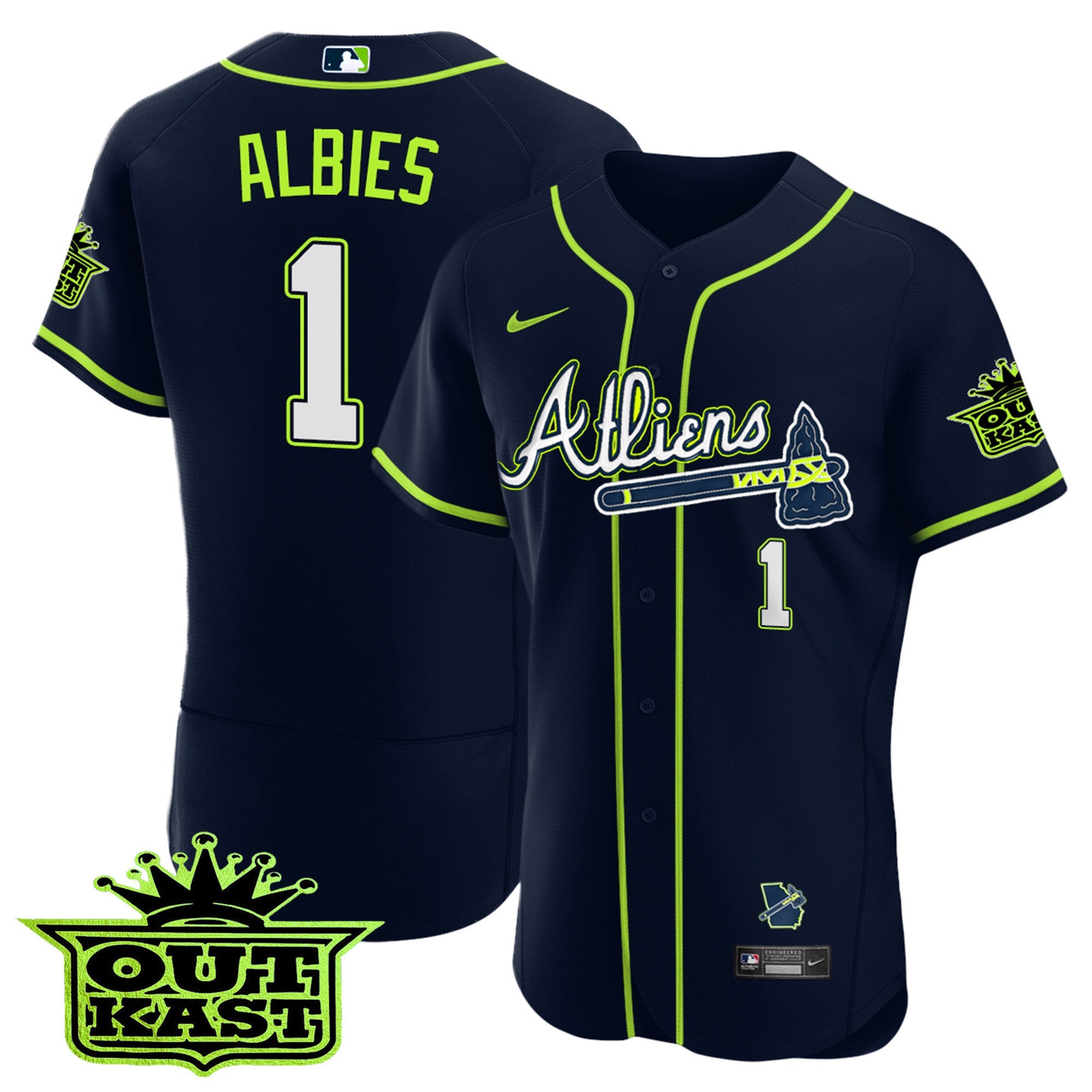 Men’s Atlanta Atliens Flex Base Jersey V2
