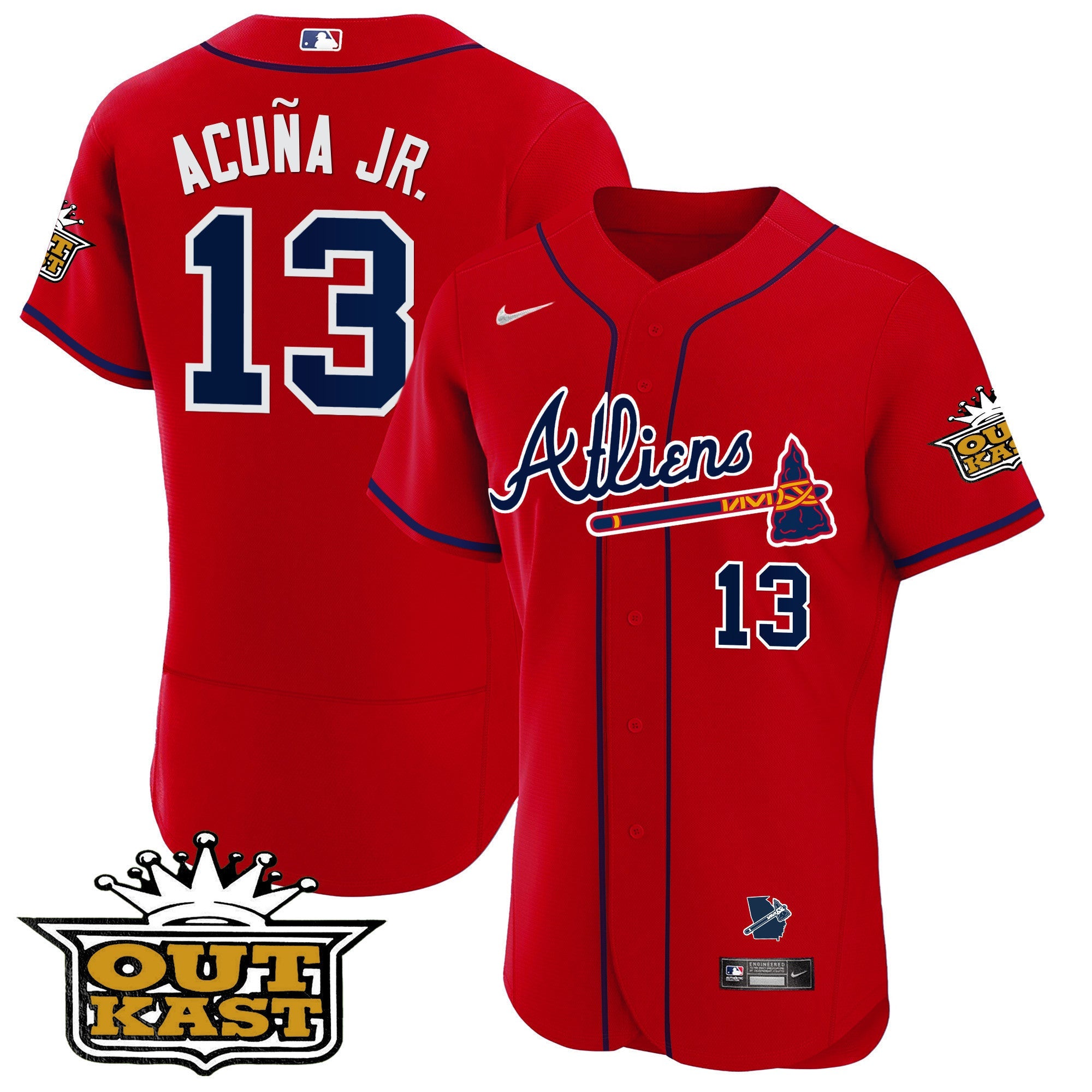 Men’s Atlanta Atliens Flex Base Jersey V2
