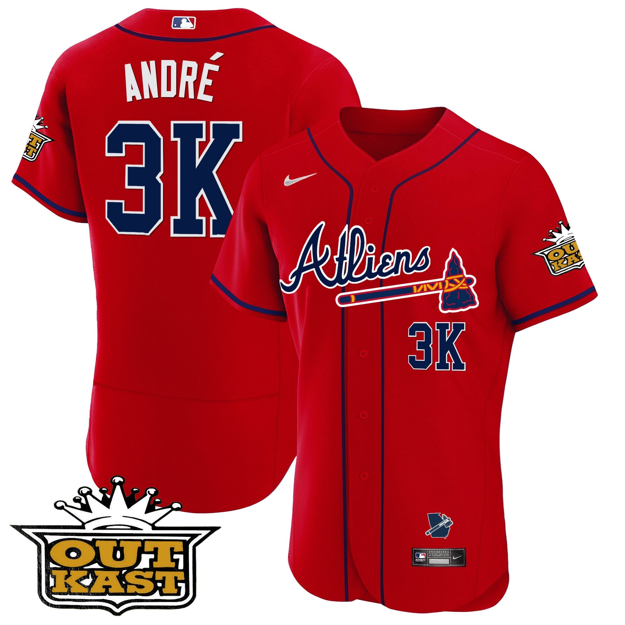 Men’s Atlanta Atliens Flex Base Jersey V2