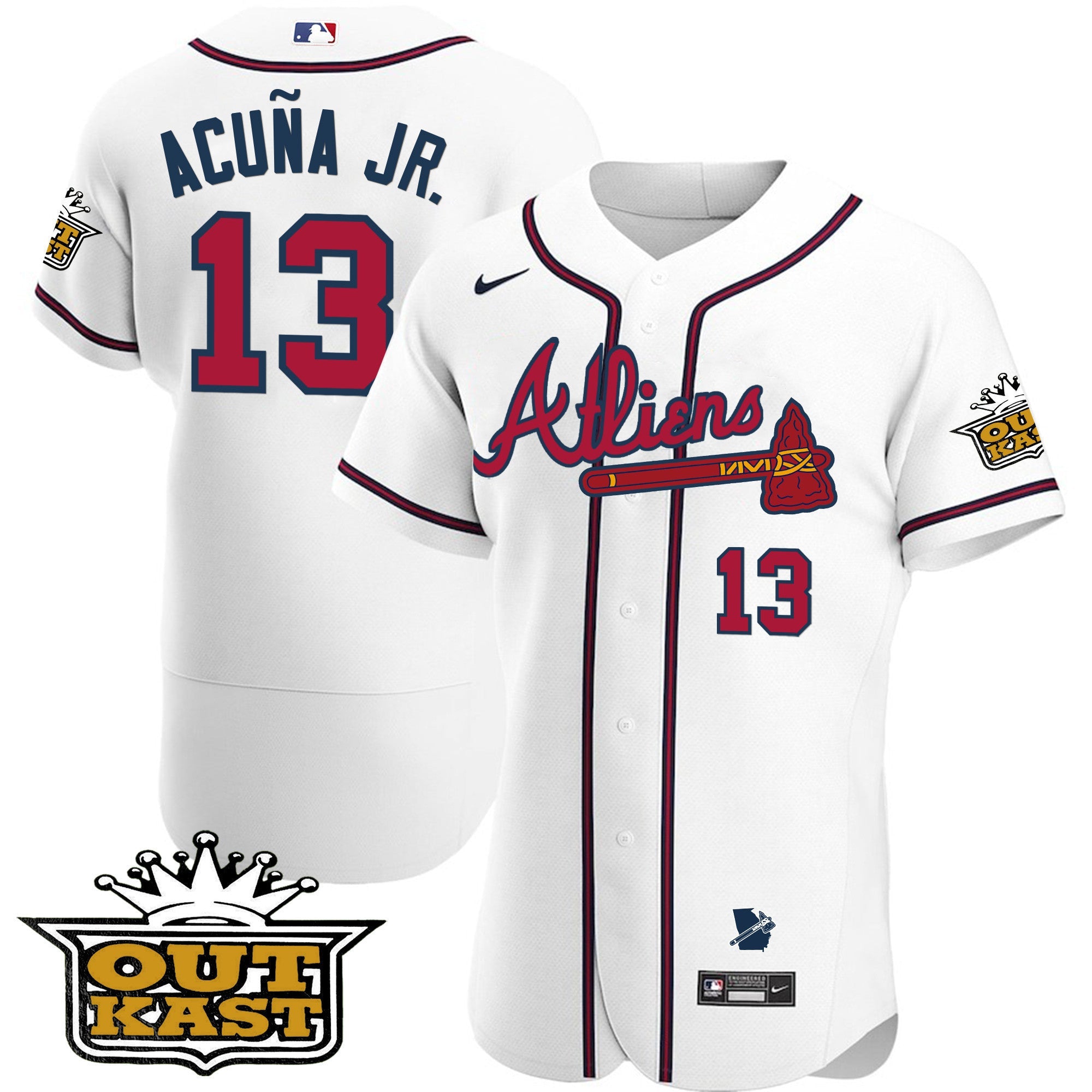 Men’s Atlanta Atliens Flex Base Jersey V2