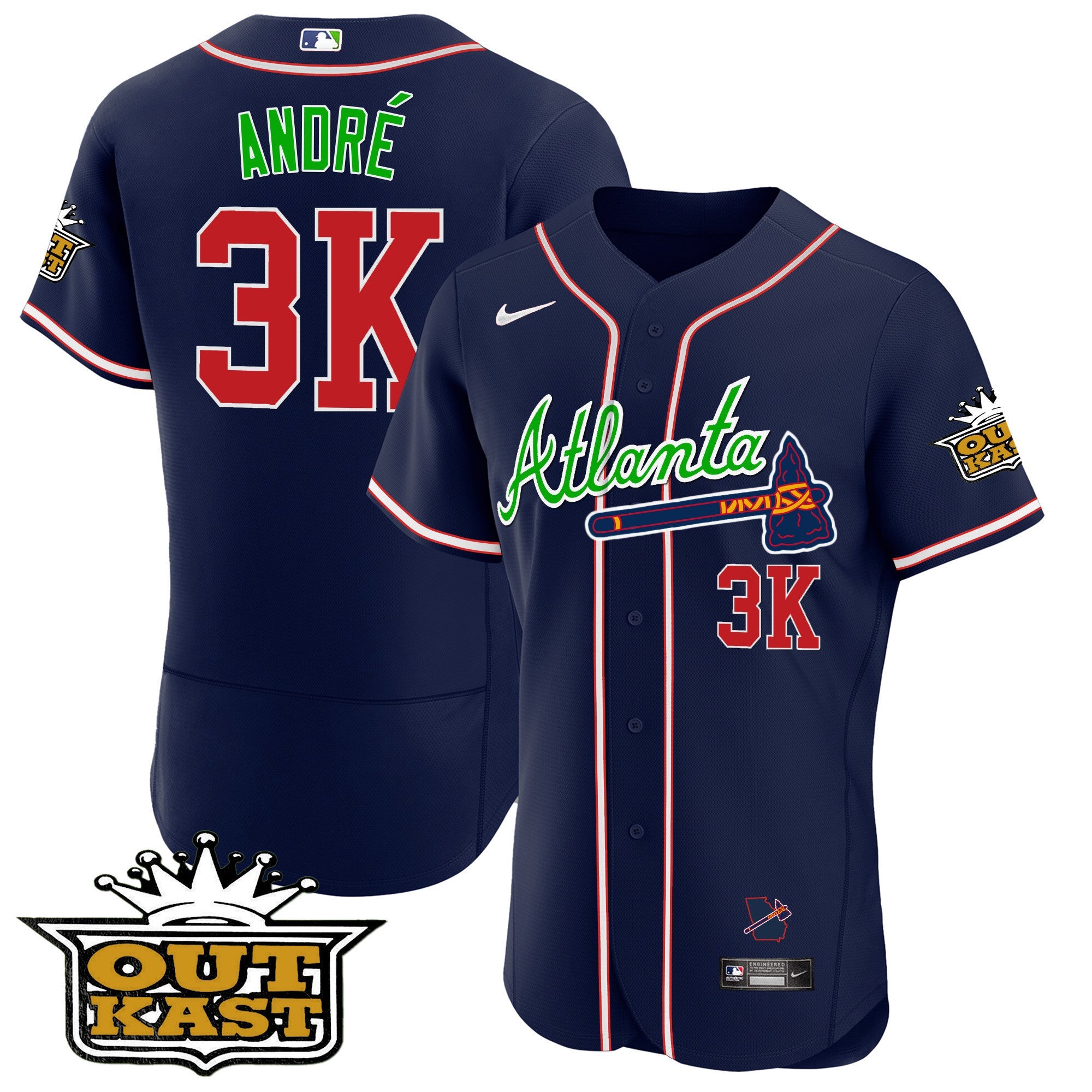Men’s Atlanta Outkast Flex Base Jersey V3