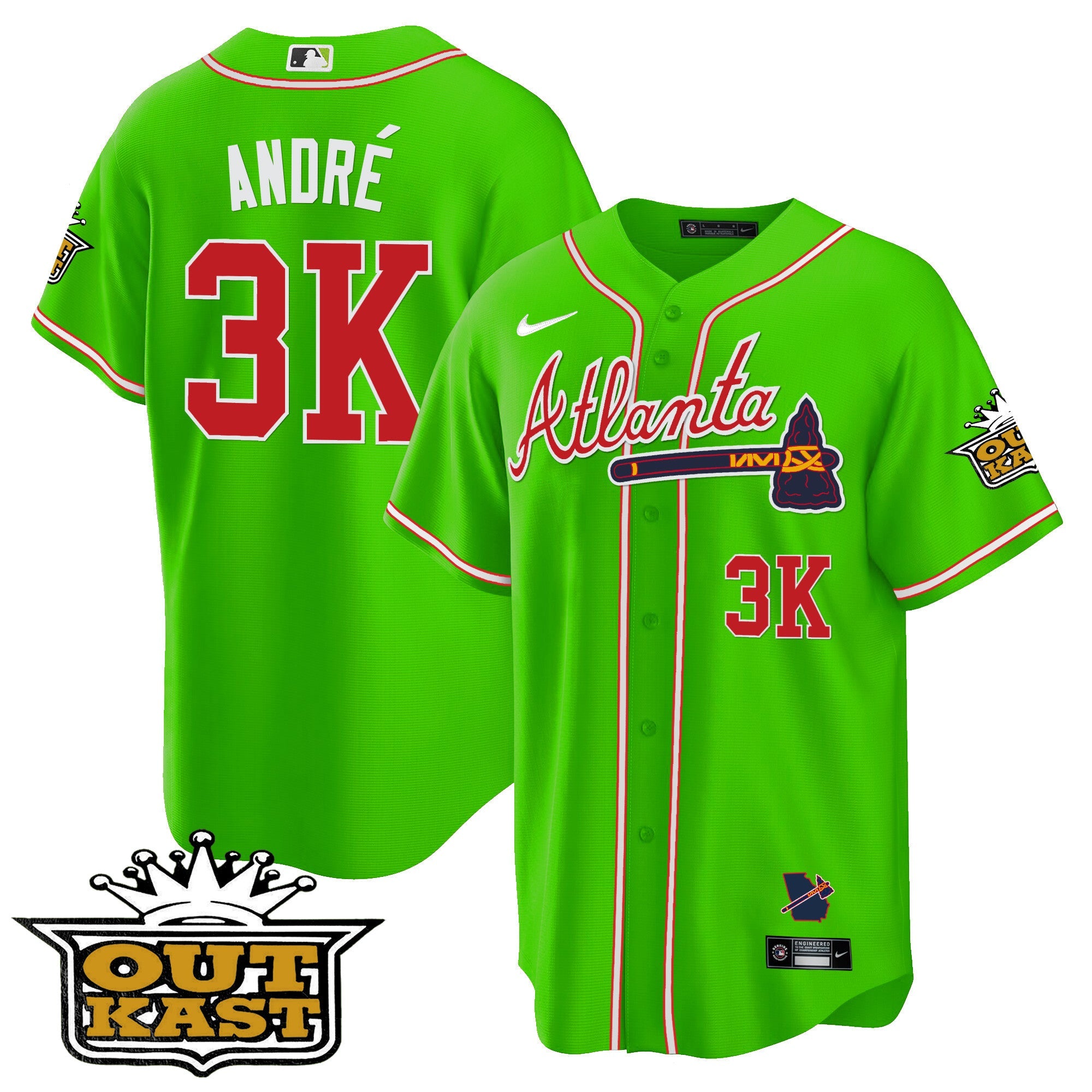 Men’s Atlanta Outkast Cool Base Jersey V3