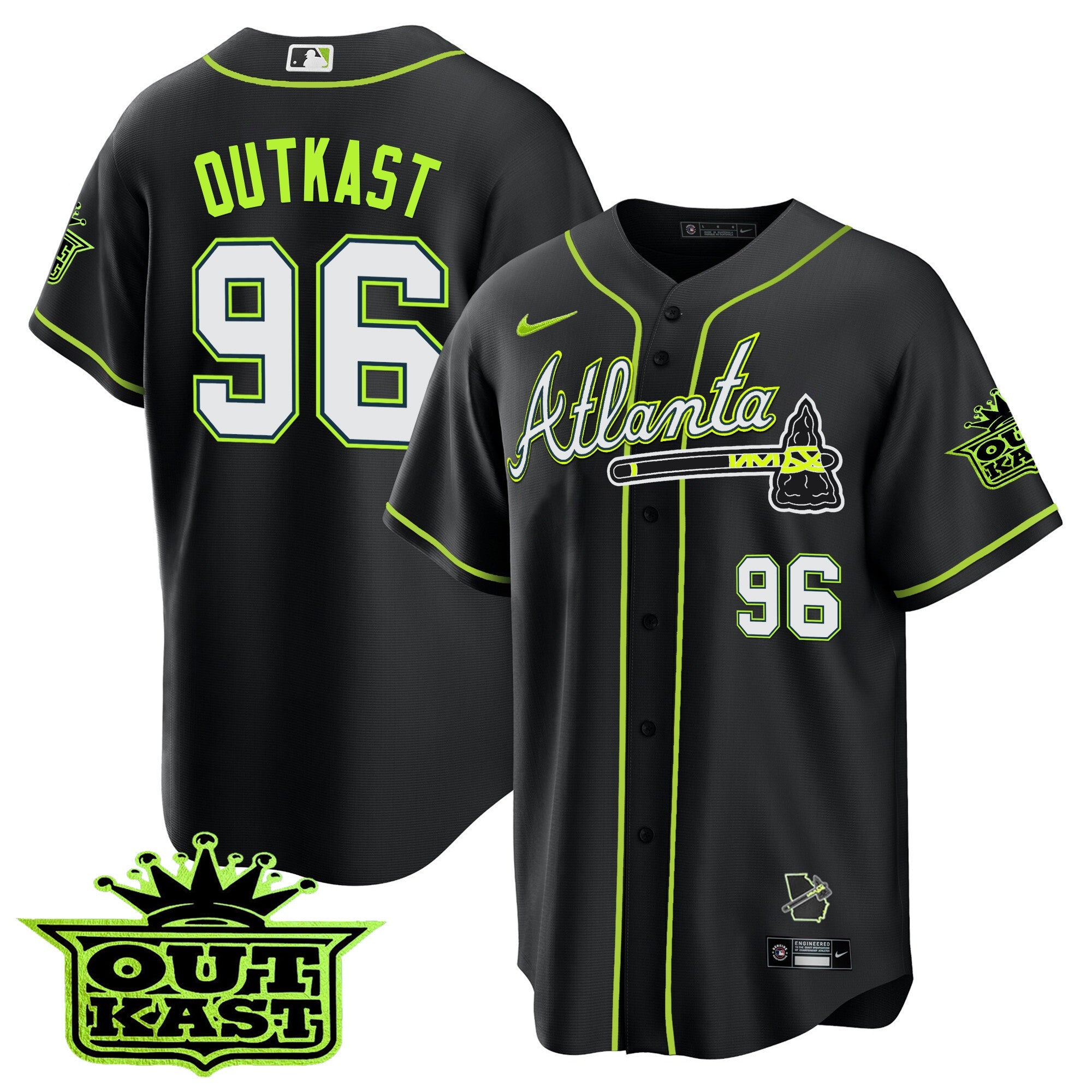 Men’s Atlanta Outkast Cool Base Jersey V3