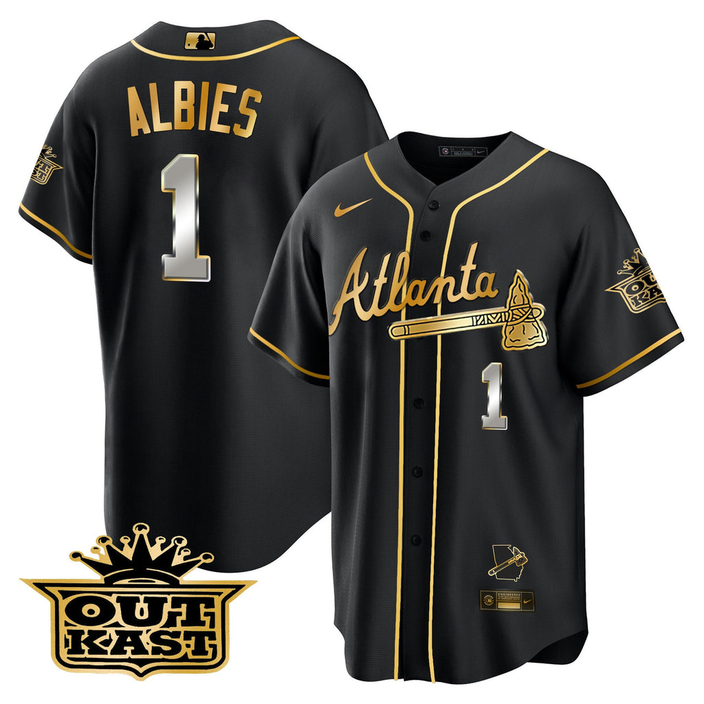 Men’s Atlanta Outkast Cool Base Gold Jersey V3