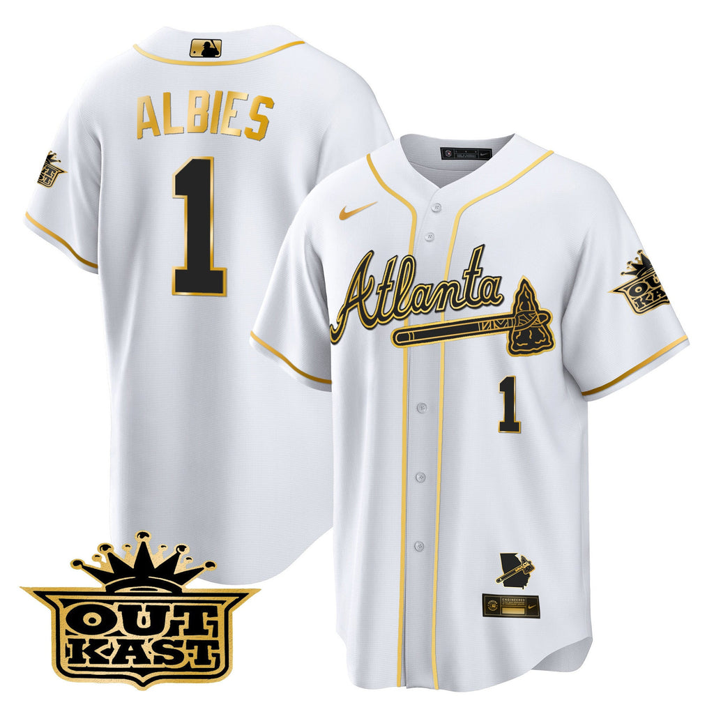 Men’s Atlanta Outkast Cool Base Gold Jersey V3