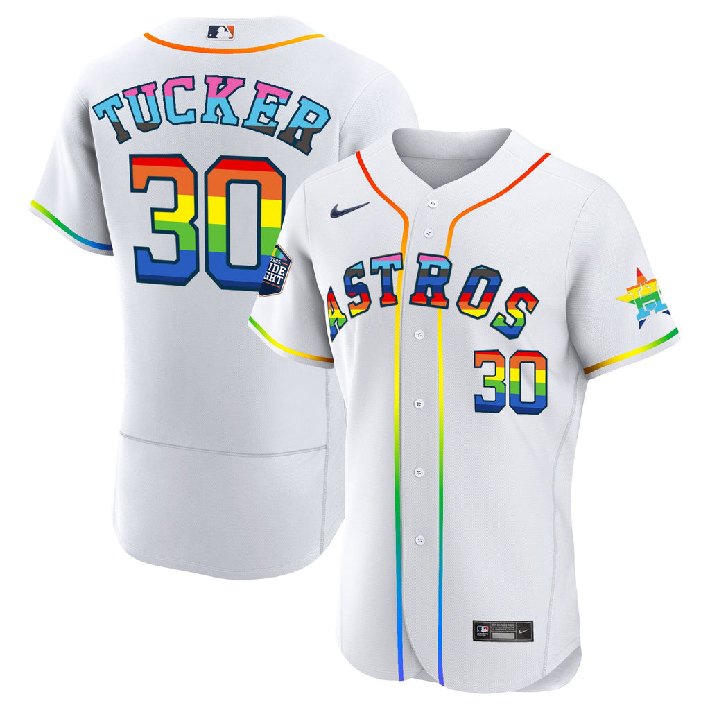 Men’s Houston 2023 Flex Base Pride Jersey – Stitched