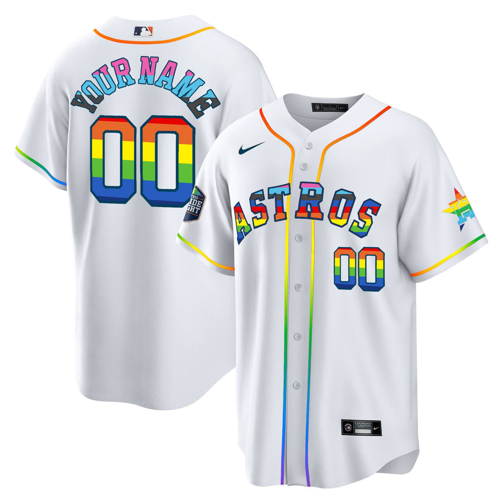 Houston 2023 Pride Custom Jersey – Stitched