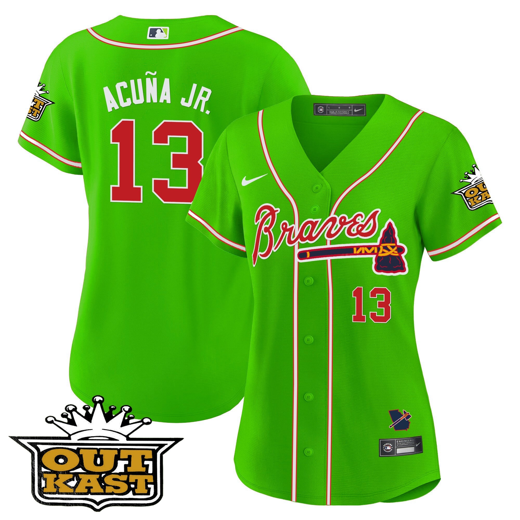 Women’s Atlanta Outkast Baseball Jersey V2