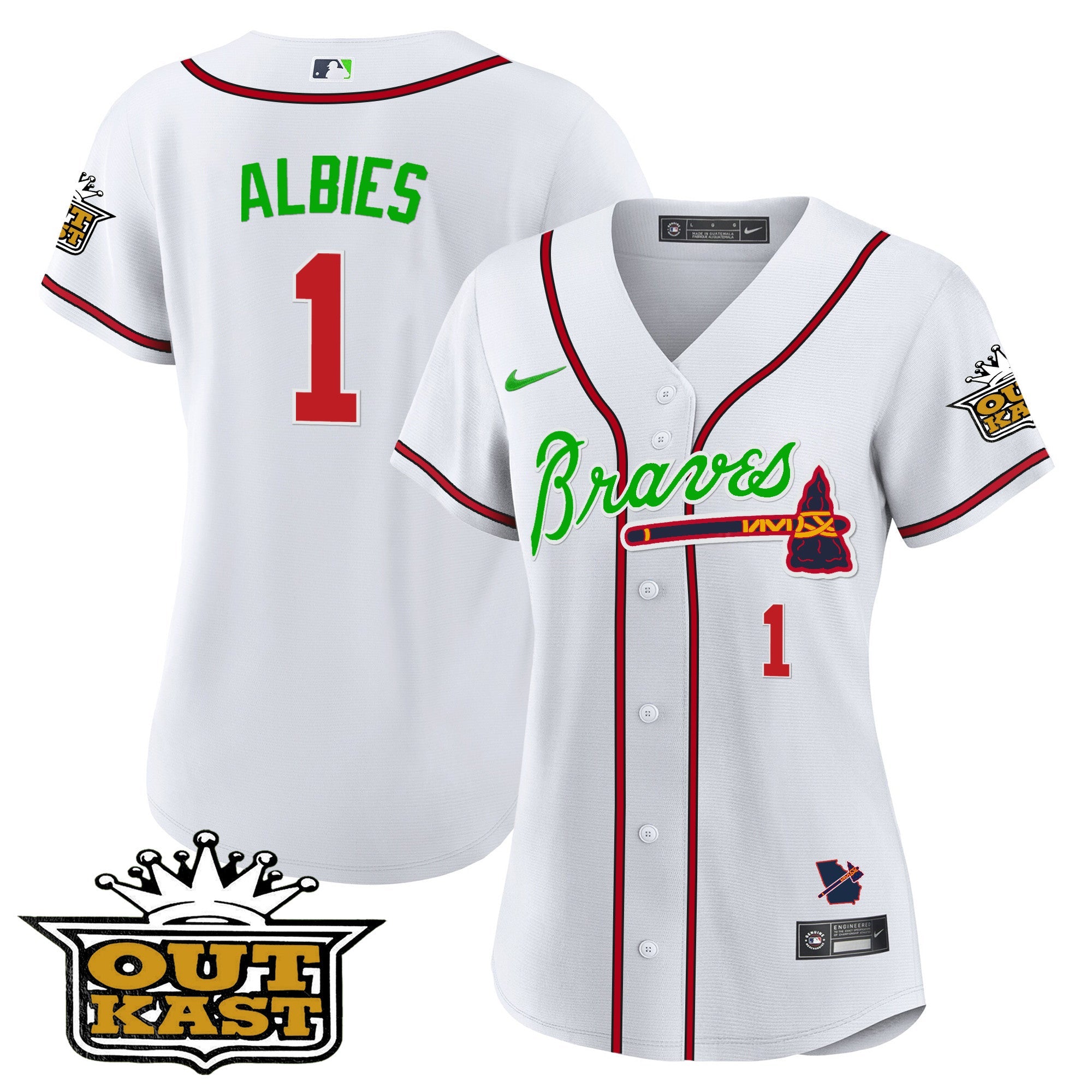 Women’s Atlanta Outkast Baseball Jersey V2