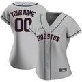 Women’s Houston Gray Custom Jersey