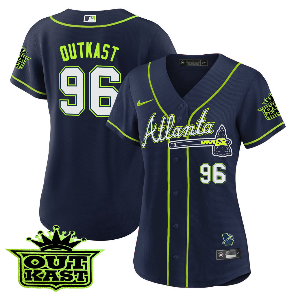Women’s Atlanta Outkast Baseball Jersey V3
