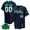 Atlanta Outkast Cool Base Custom Jersey V3 – Galaxy Version – Stitched