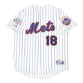 Darryl Strawberry New York 1986 World Series White Jersey