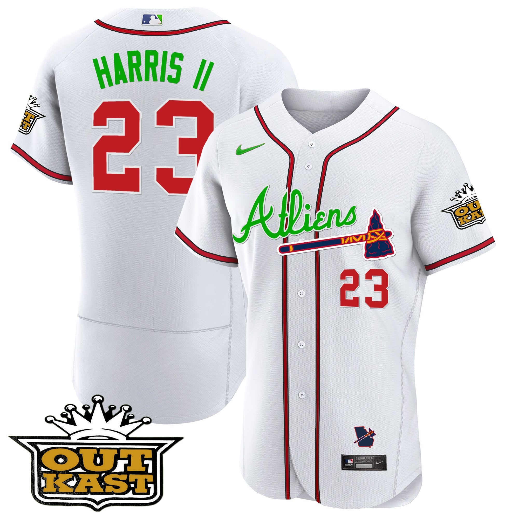 Men’s Atlanta Atliens Flex Base Jersey V4