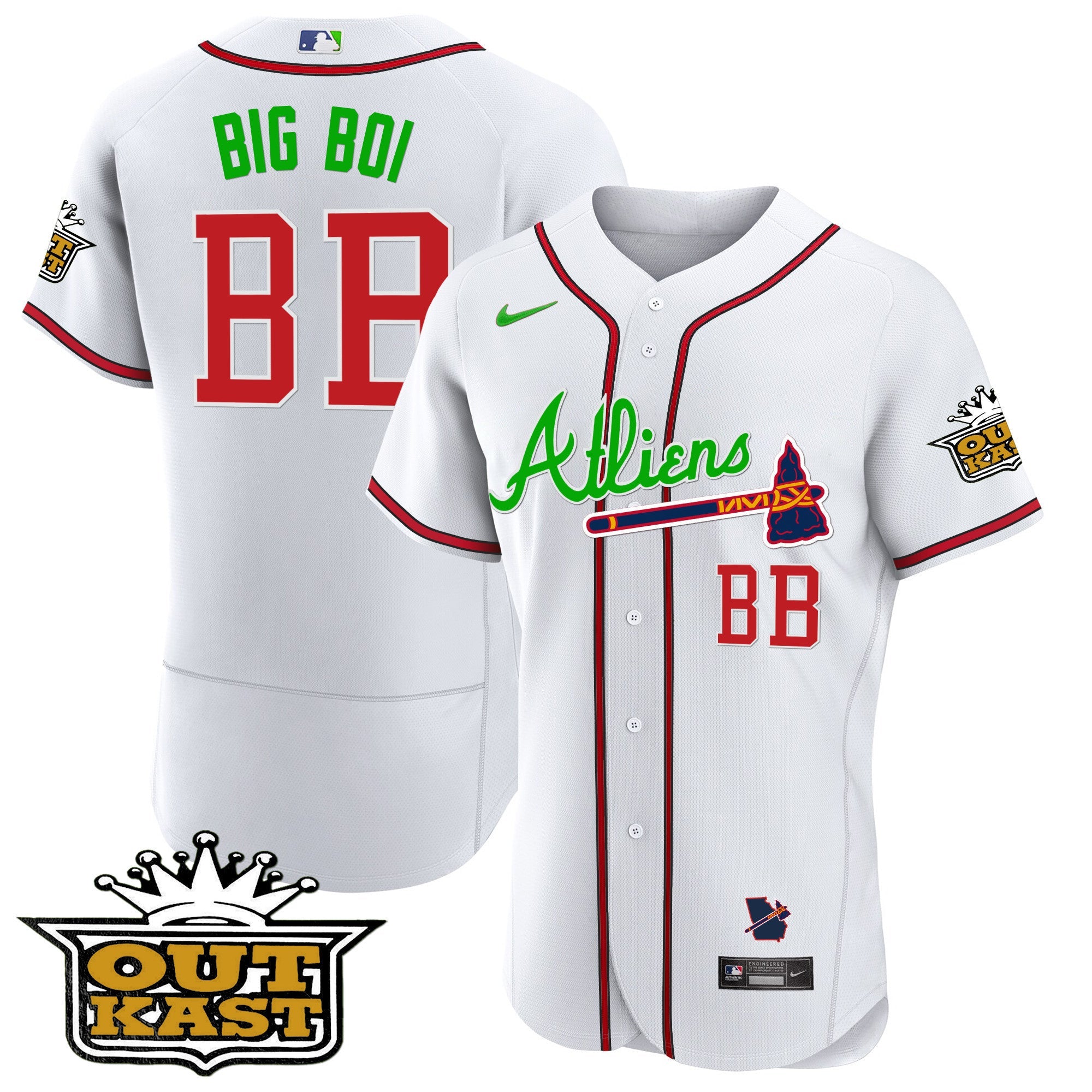 Men’s Atlanta Atliens Flex Base Jersey V4