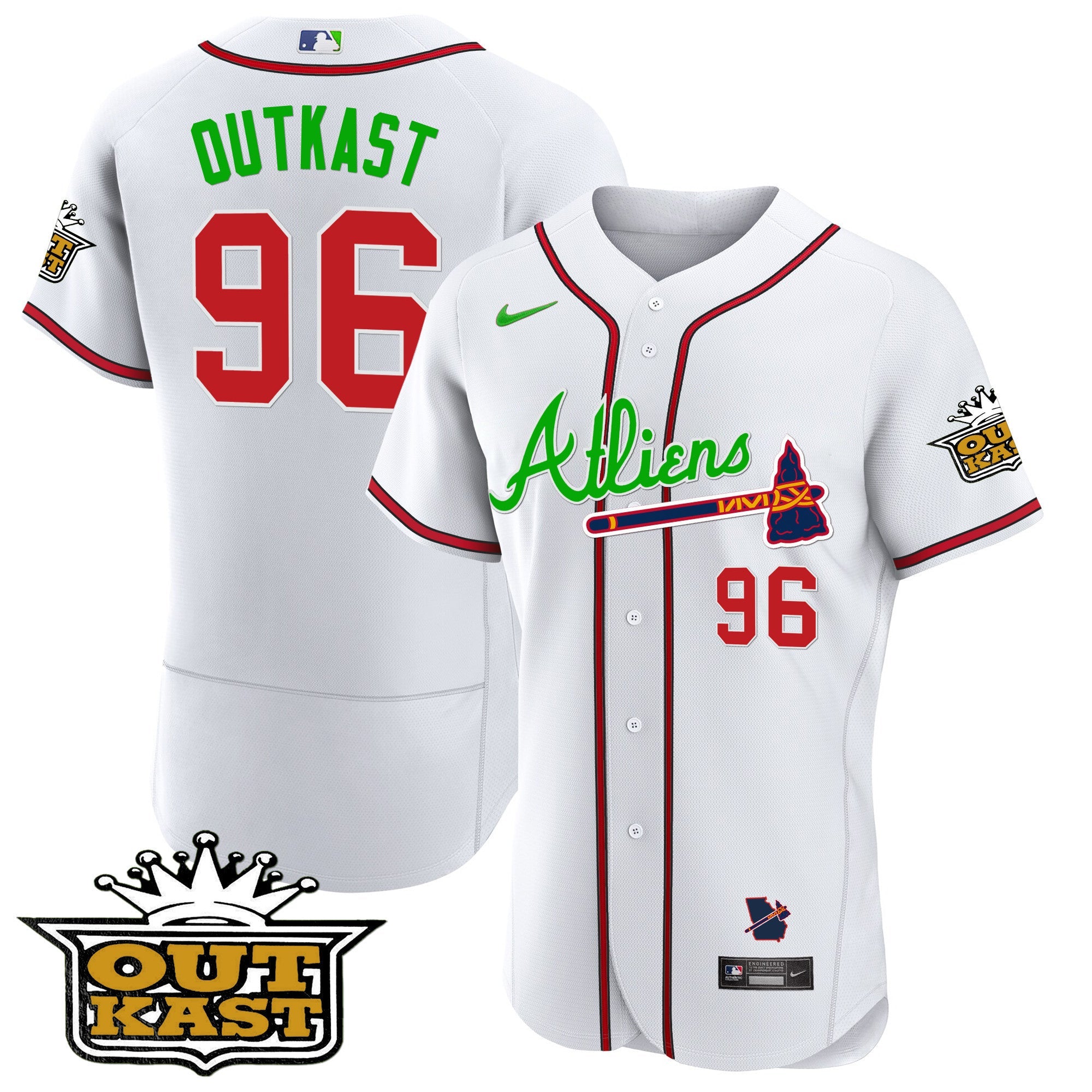 Men’s Atlanta Atliens Flex Base Jersey V4