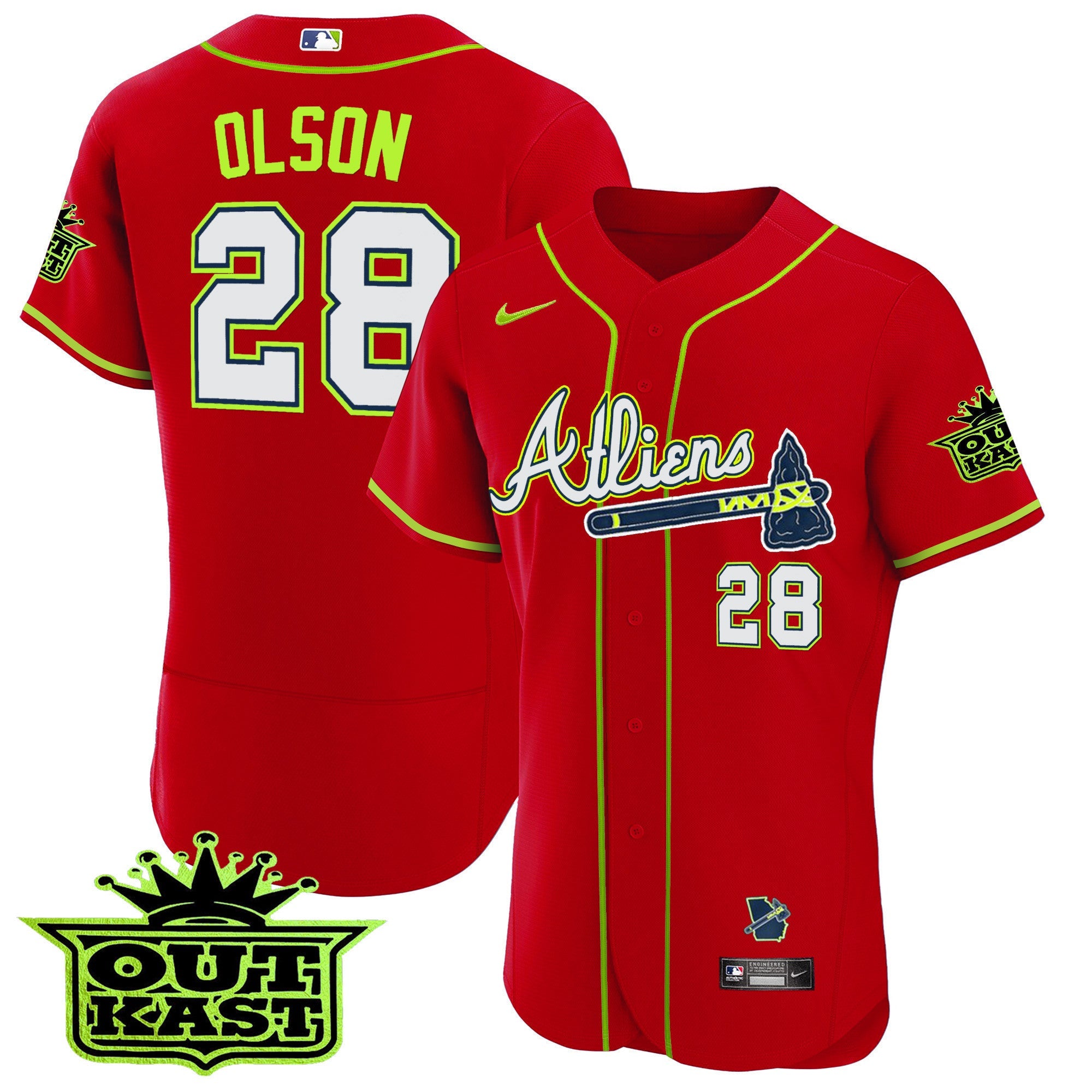 Men’s Atlanta Atliens Flex Base Jersey V4