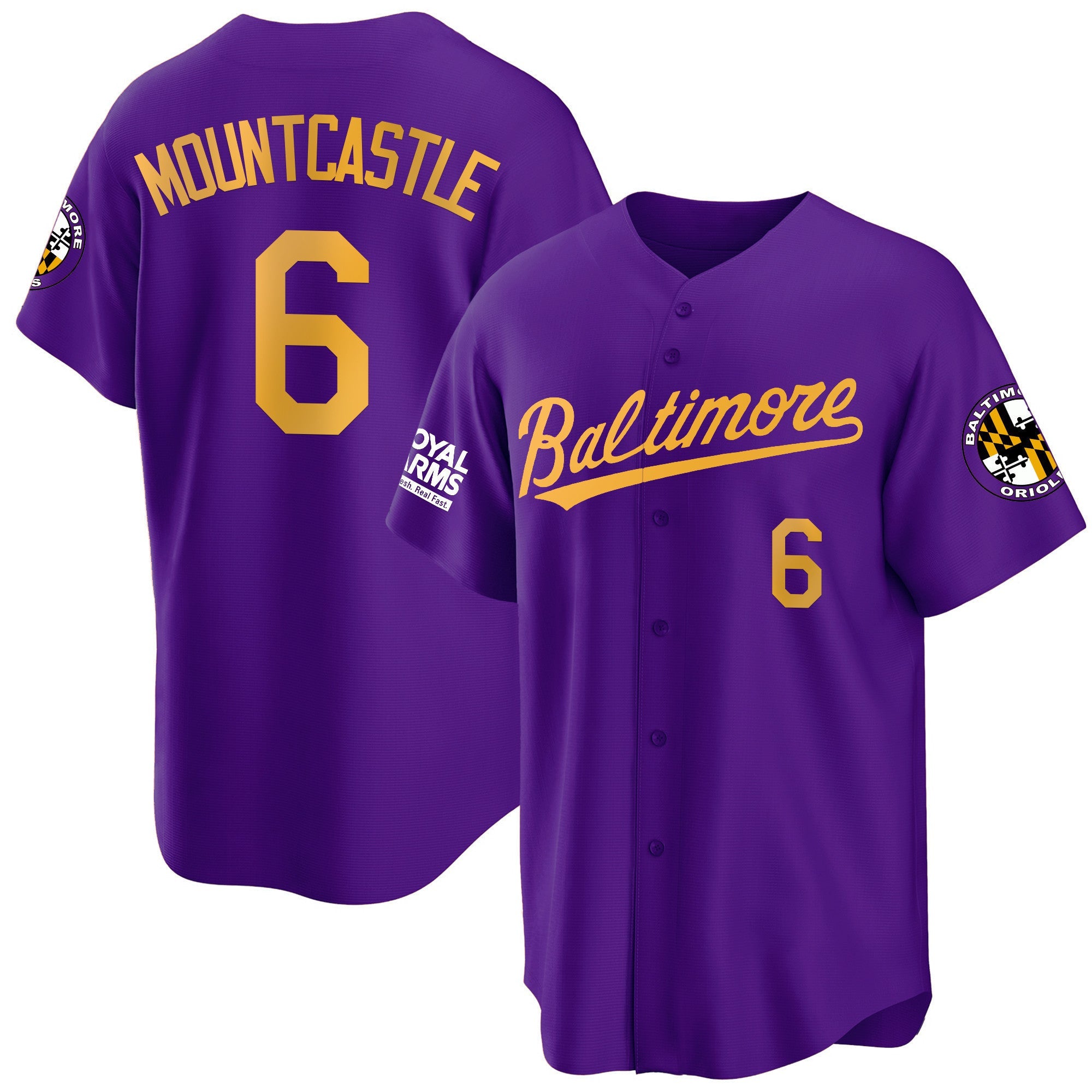 Men’s Baltimore 2023 Gold Cool Jersey