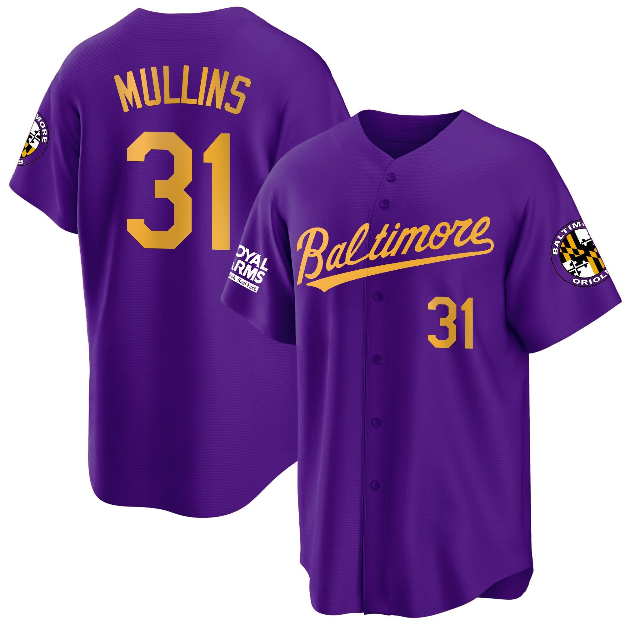 Men’s Baltimore 2023 Gold Cool Jersey