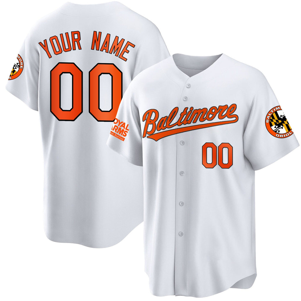 Baltimore 2023 Gold Cool Custom Jersey