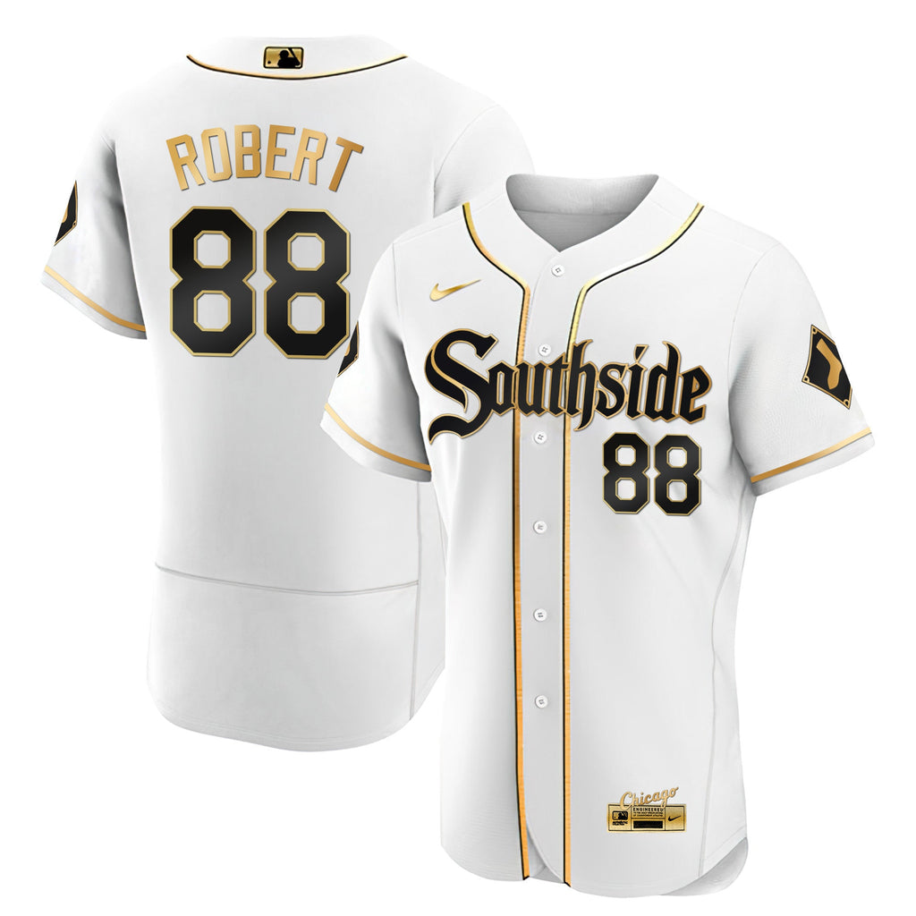 Men’s Chicago Black Limited & Gold Jersey