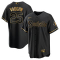 Men’s Chicago Black Limited & Gold Jersey