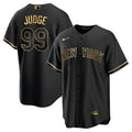 Men’s New York Yankees Black Limited & Gold Jersey
