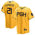 Roberto Clemente Pittsburgh Gold City Connect Jersey