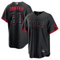 Ken Griffey Jr. Cincinnati 2023 City Connect Black Jersey