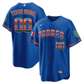 San Diego Mexico Blue Custom Jersey