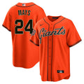 Willie Mays Orange Cool Base Jersey
