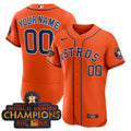 Houston Orange Custom Jersey