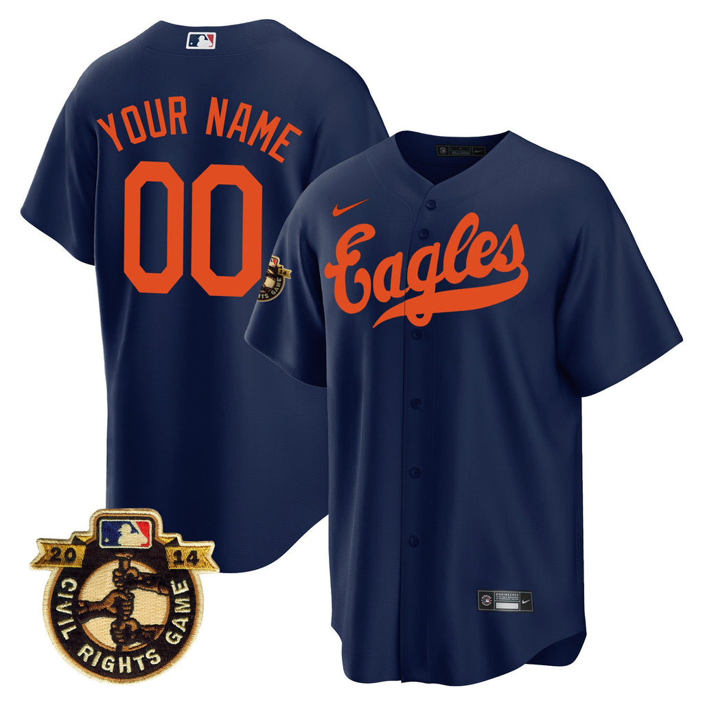 Throwback 1950 Houston Eagles Custom Jersey