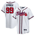 Spencer Strider Atlanta Los Bravos White Jersey