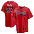 Austin Riley Atlanta Los Bravos Red Jersey