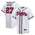 Austin Riley Atlanta Los Bravos White Jersey