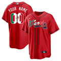 Men’s Atlanta Los Bravos Special Mexico Edition Custom Jersey