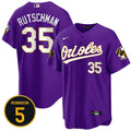 Baltimore Purple Robinson Patch Cool Base Jersey