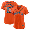 Women’s Martin Maldonado Houston Orange Jersey