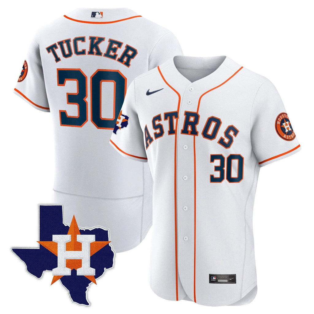 Men’s Houston 2024 Gold Jersey – Texas Patch