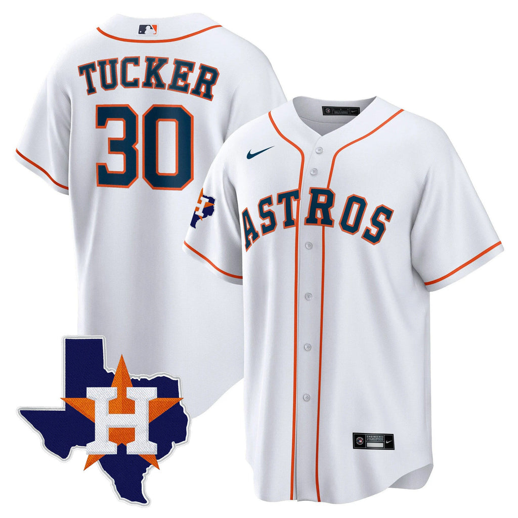 Men’s Houston 2024 Gold Jersey – Texas Patch