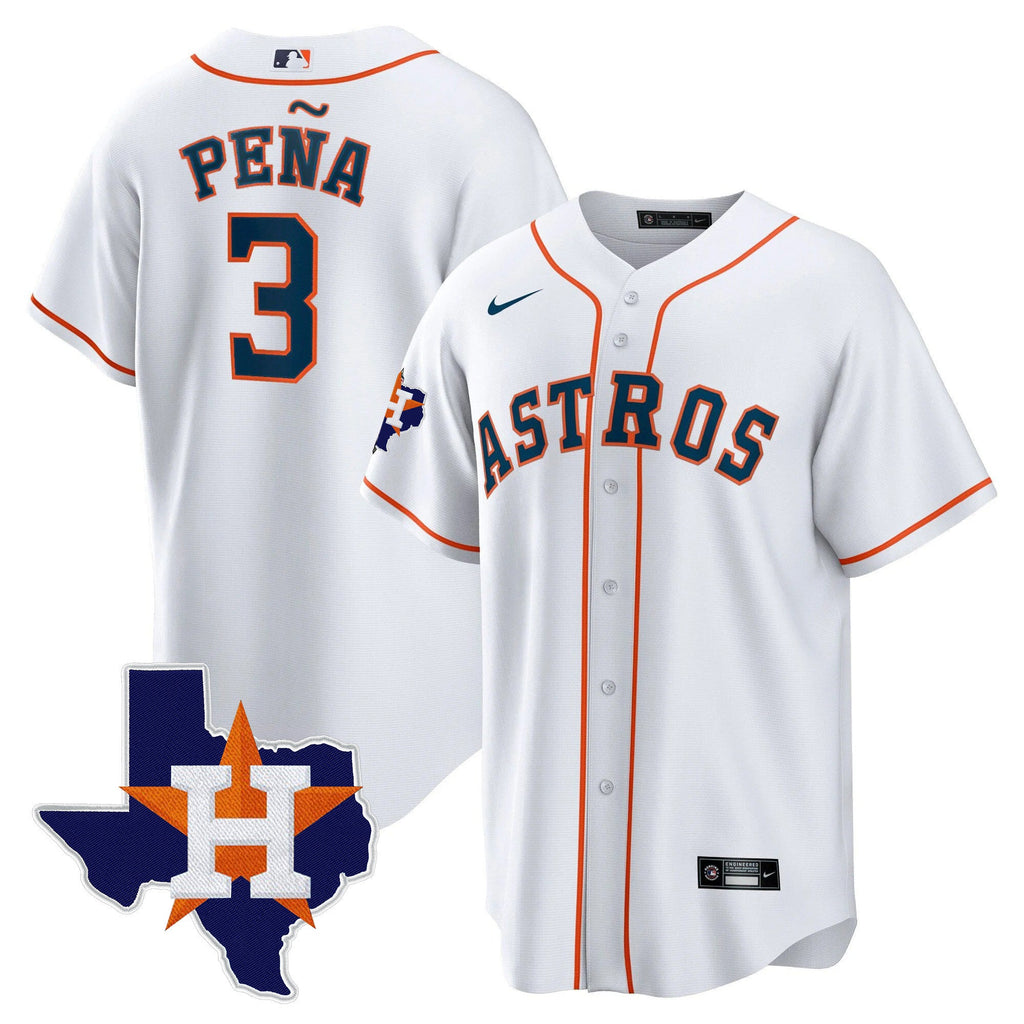 Men’s Houston 2024 Gold Jersey – Texas Patch