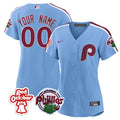 Philadelphia Red October Patch Custom Jersey